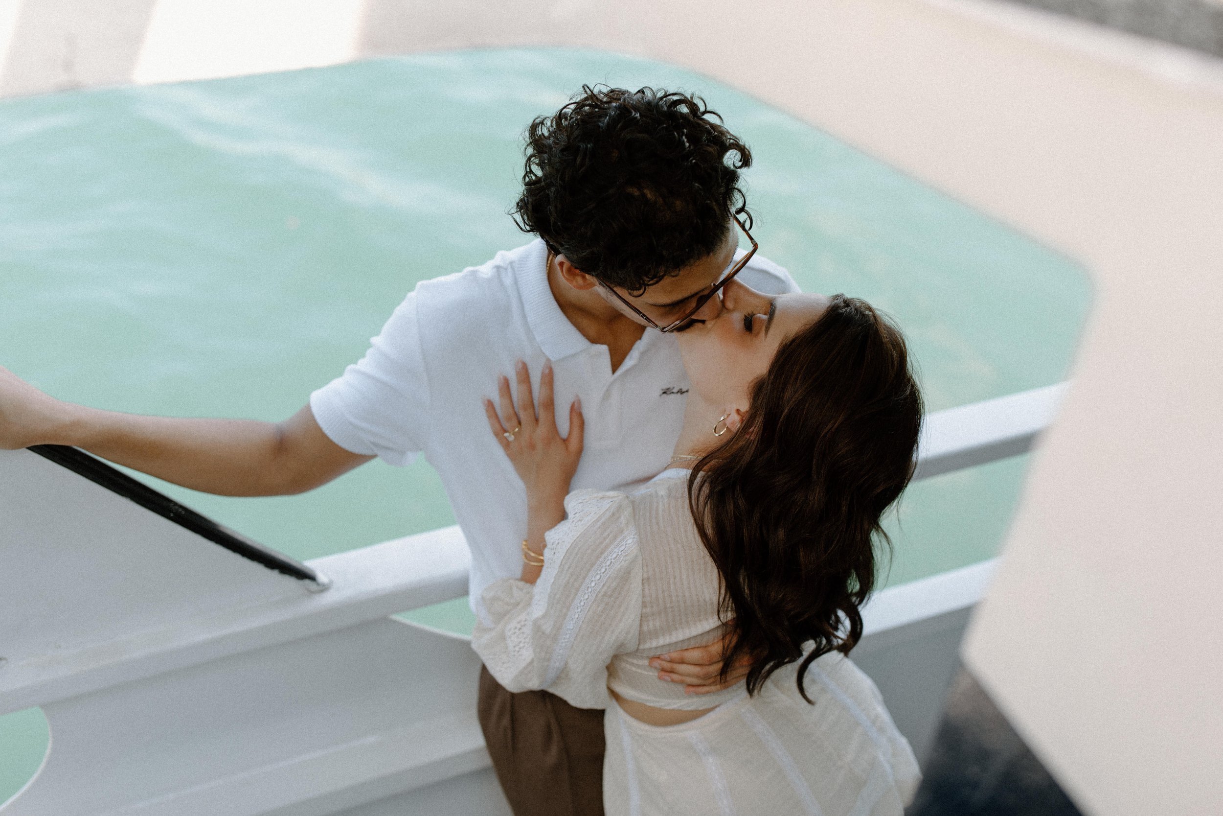 Anita Dee Yacht Charters engagement photos in Chicago, Illinois