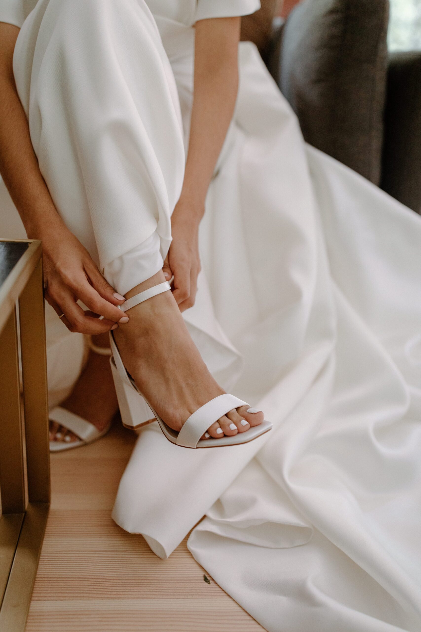 Bride wedding shoes